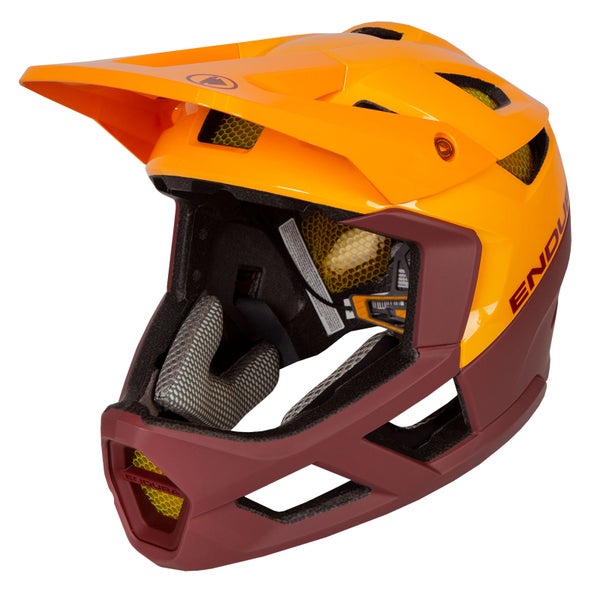 MT500 Full Face Helmet - Tangerine