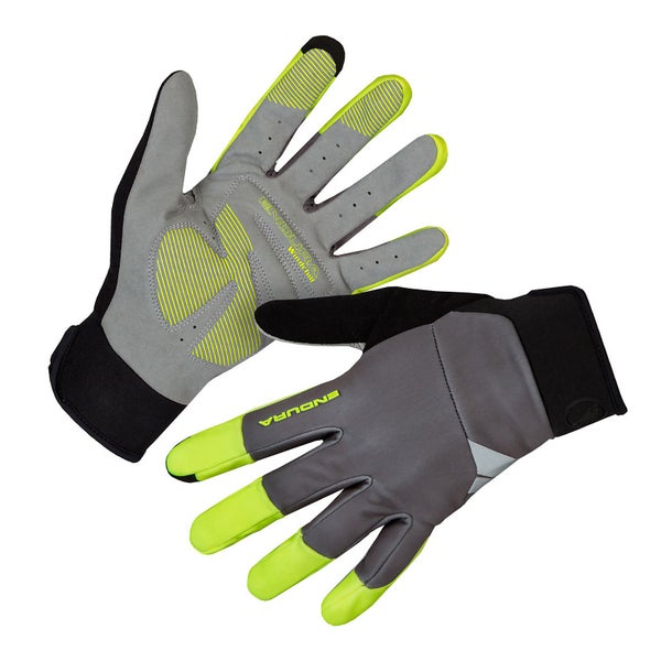 Gants vélo Hiver Endura Strike Noir avec insert gel I FSC