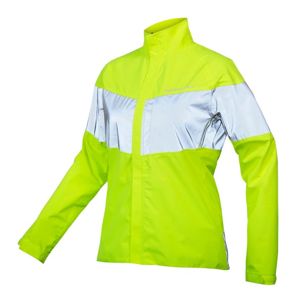 Urban Luminite EN1150 Wasserdichte Jacke für Damen - Neon-Gelb