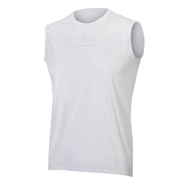 Camiseta interior sin mangas Translite Windproof  M/C para Hombre - White