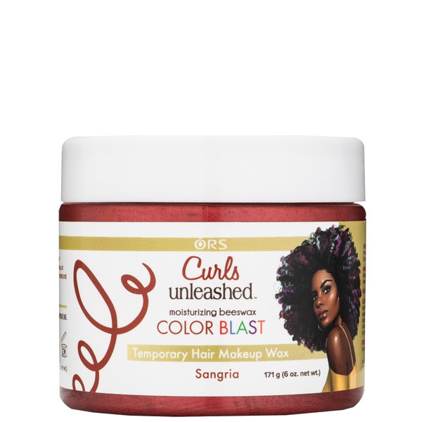 ORS Curls Unleashed Colour Blast Cera de maquillaje temporal para el cabello - Sangria