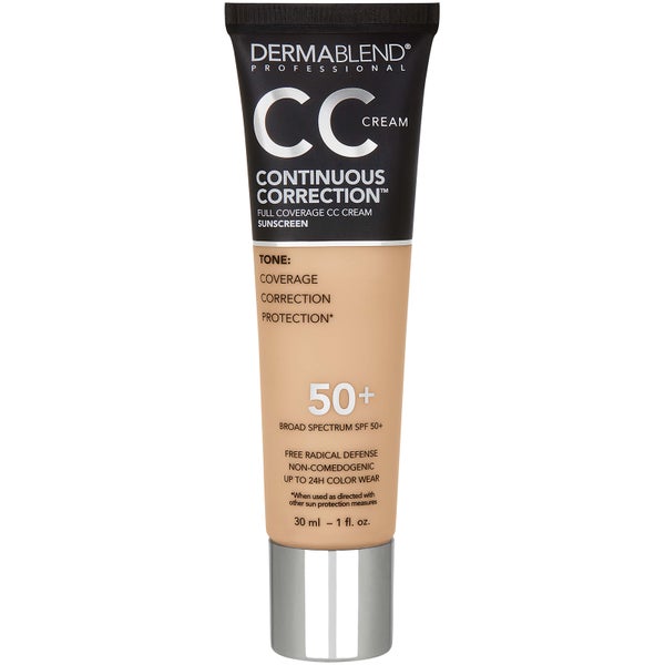 Dermablend Continuous Correction CC Cream SPF 50 1 fl. oz.