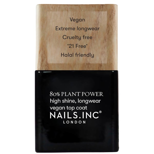 Nails inc. Vernis à ongles Plant Power Top Coat 14ml