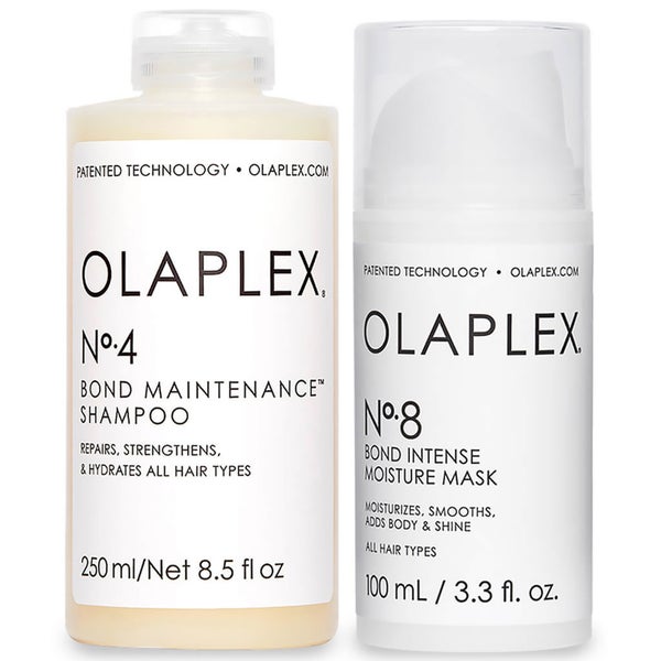 Набор средств по уходу за волосами Olaplex No.4 and No.8 Bundle