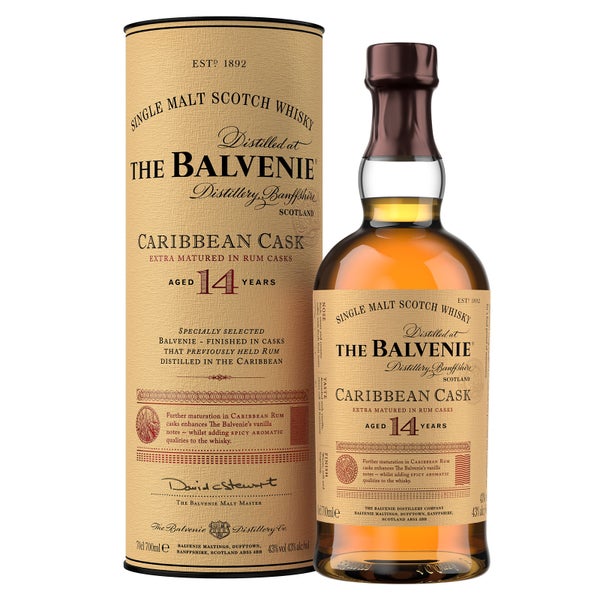 The Balvenie Caribbean Cask 14 Year Old Single Malt Scotch Whisky 70cl