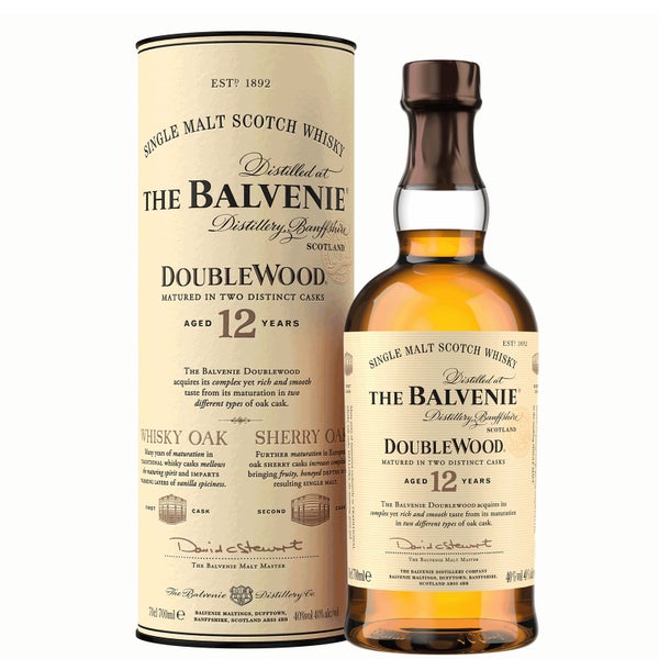 The Balvenie DoubleWood 12 Year Old Single Malt Scotch Whisky 70cl