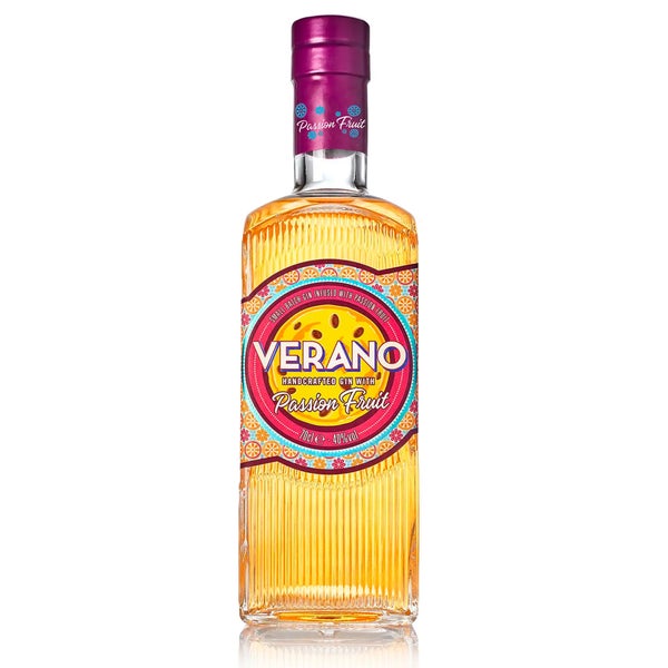 Verano Passion Fruit Flavoured Premium Gin 70cl