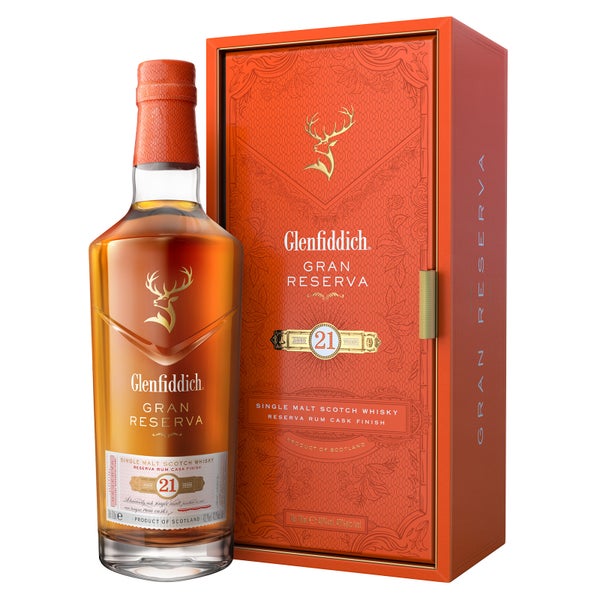 Glenfiddich 21 Year Old Single Malt Scotch Whisky 70cl