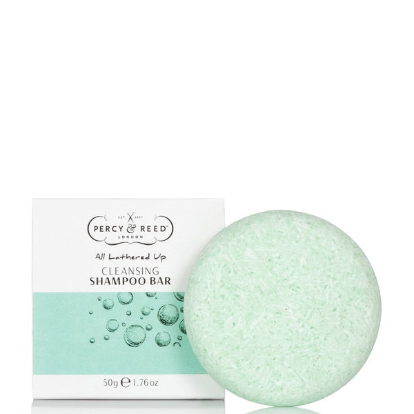 Percy & Reed - Barre de shampoing nettoyant All Lathered Up - 50g