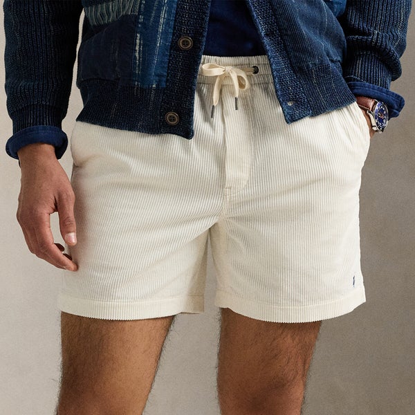 Polo Ralph Lauren Men's Corduroy Prepster Shorts - Warm White