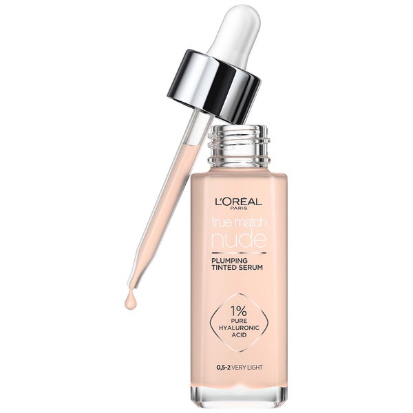 L'Oréal Paris True Match Nude Plumping Tinted Serum Shade 0.5-2 Very Light