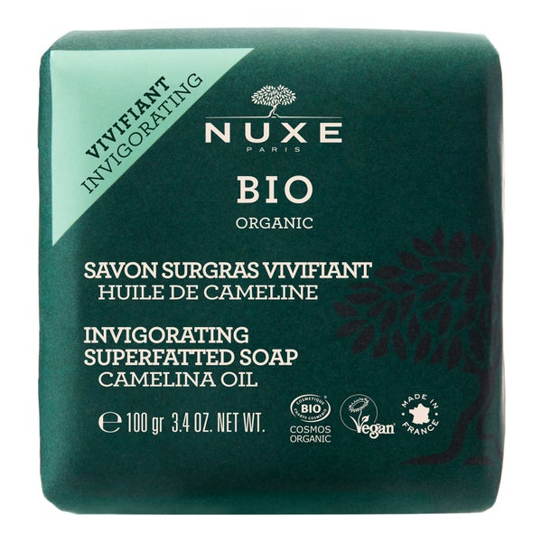 Invigorating Superfatted Soap, NUXE Organic 100g