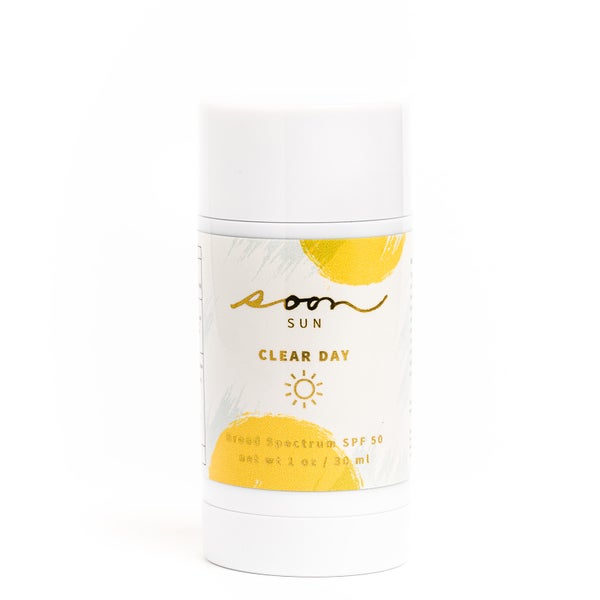 Soon Skincare Clear Day Broad Spectrum SPF50 1 oz