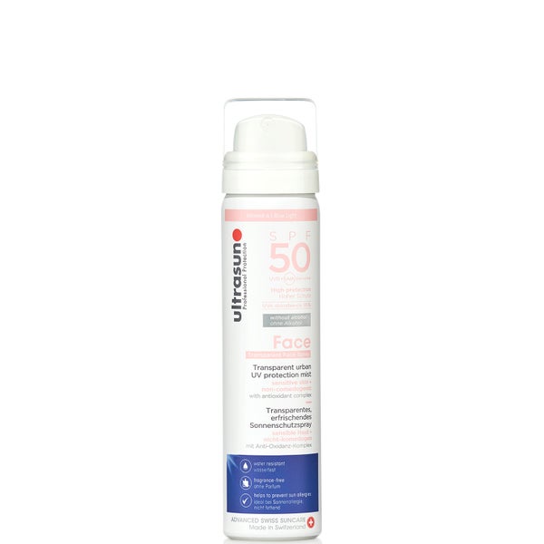 Ultrasun SPF50 UV Face & Scalp Mist 75ml Ultrasun SPF50 UV mlha na obličej a vlasovou pokožku 75 ml
