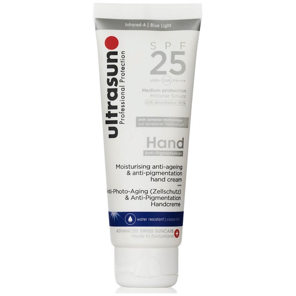 Ultrasun SPF25 Crema de manos antipigmentación 75ml
