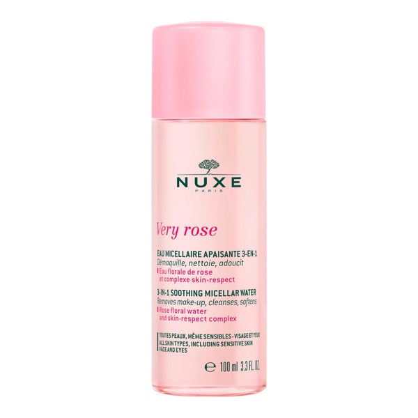 NUXE Travel Size Very Rose 3-in-1 Soothing Micellar Water 100 ml