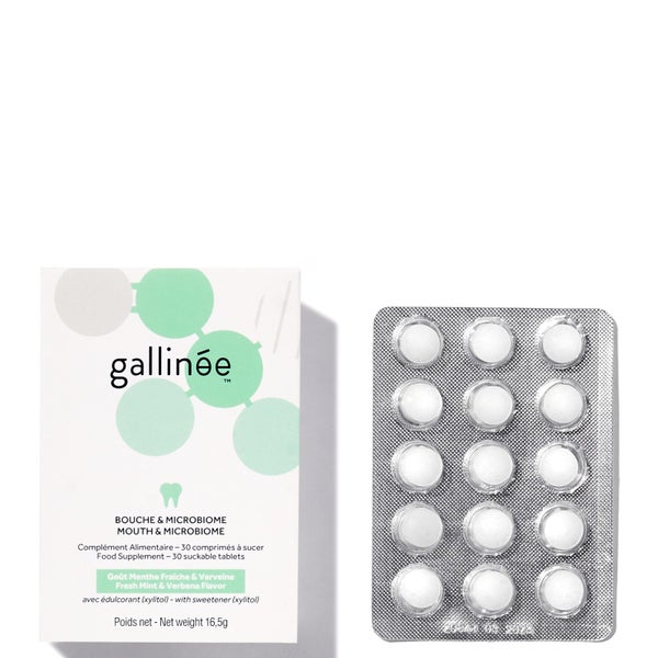 Пищевые добавки для полости рта и микробиома Gallinée Mouth and Microbiome Food Supplements (30 таблеток)