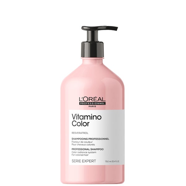 Shampooing Vitamino Color avec Resveratrol pour Cheveux Colorés L’Oréal Professionnel Serie Expert 750 ml