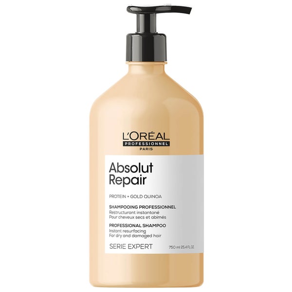 L’Oréal Professionnel Serie Expert Absolut Repair Shampoo for Dry and Damaged Hair -shampoo, 750 ml
