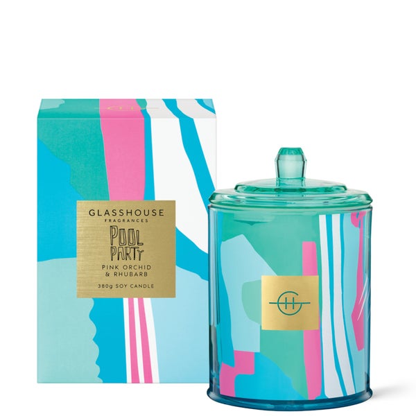 Glasshouse Fragrances Pool Party Limited Edition Soy Candle 380g