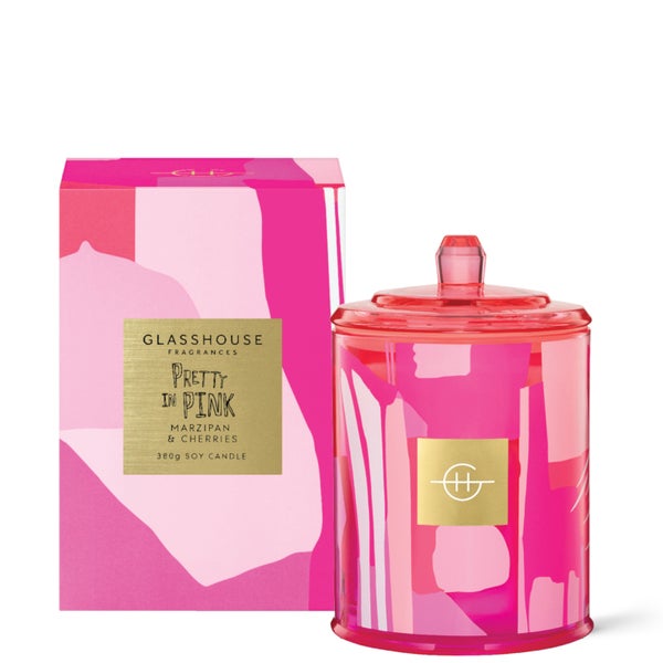 Glasshouse Pretty in Pink Limited Edition Soy Candle 380g