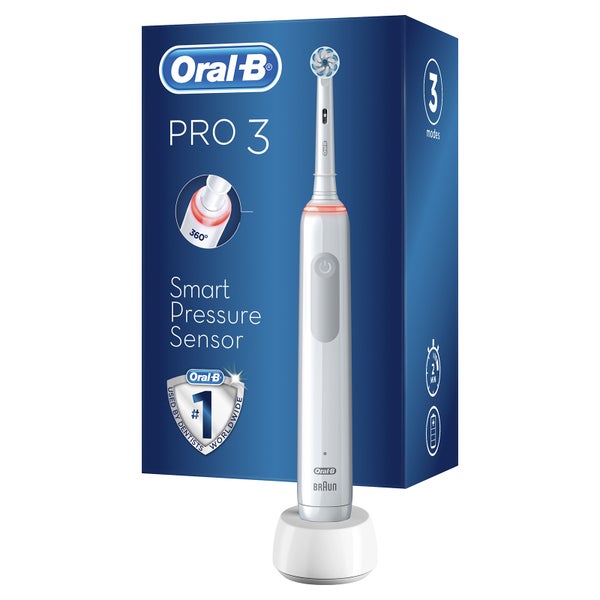 Электрическая зубная щетка Oral-B Pro 3000 Sensitive White Electric Toothbrush
