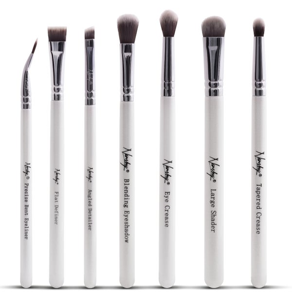 The Eye Brush Set Nanshy Набор кистей для глаз - перламутровый белый