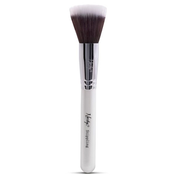 Кисть для растушевки Nanshy Stippling Brush - перламутровая белая