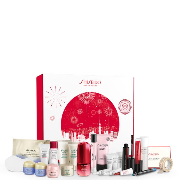 Calendrier de l'Avent exclusif Shiseido (24 étuis) (d'une valeur de 336,38 €)