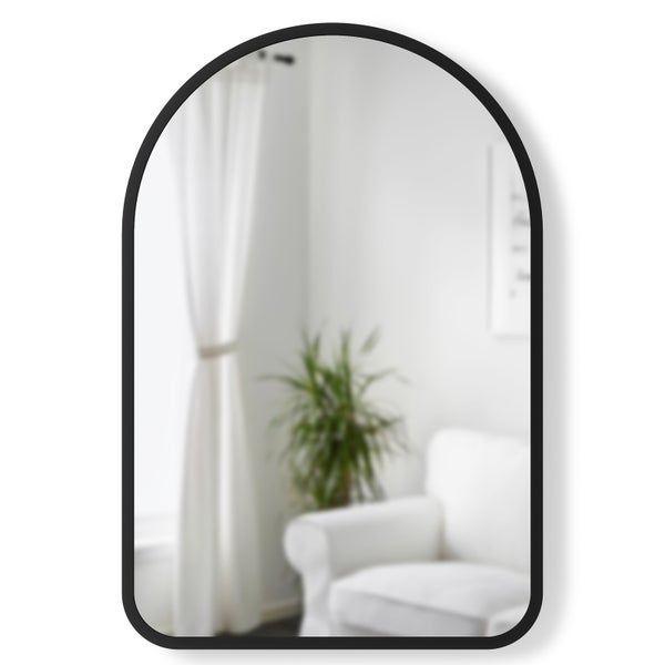 Umbra Hub Arched Mirror - Black