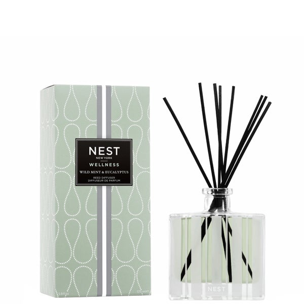 NEST Fragrances Wild Mint and Eucalyptus Reed Diffuser 175ml