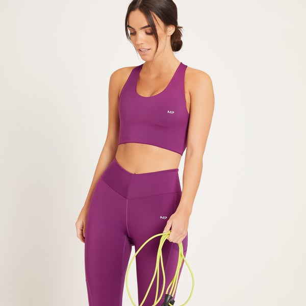 MP Women's Tempo Cross Back Sports Bra - Purple