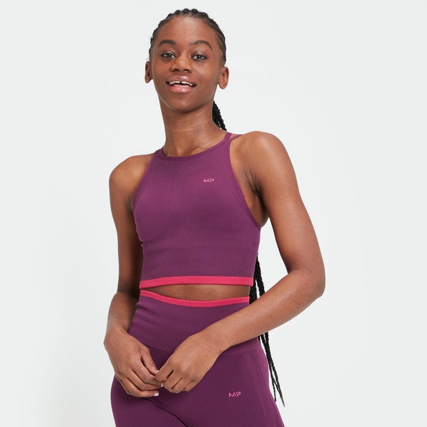 MP Women's Adapt Seamless Sports Bra - Dark Purple