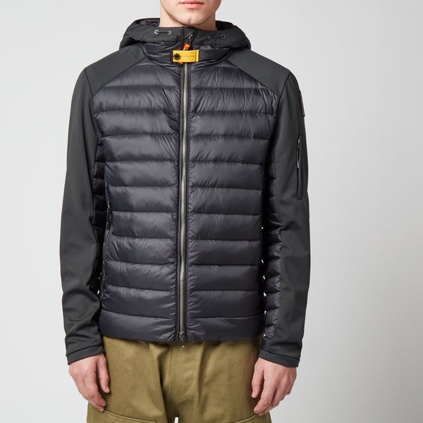 Parajumpers Men's Kinari Hybrid Hooded Jacket - Black