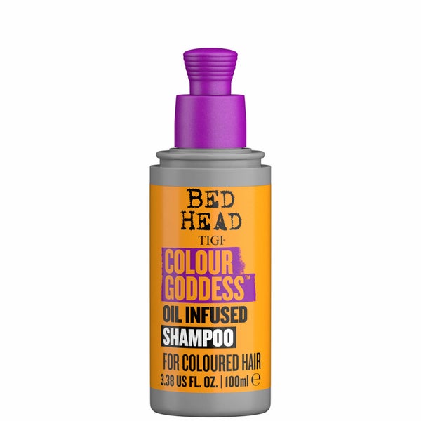 Shampooing pour cheveux colorés Bed Head Colour Goddess en format voyage TIGI 100 ml