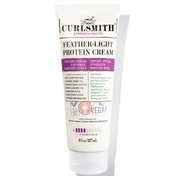 Крем для кудрявых волос с протеинами Curlsmith Featherlight Protein Cream, 237 мл