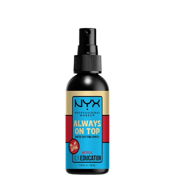 Spray fixateur mat NYX Professional Makeup x Sex Education Netflix en édition limitée - Always On Top