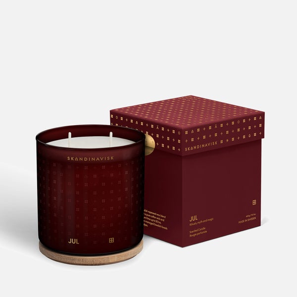 SKANDINAVISK Scented 2 Wick Candle - Jul - 400g