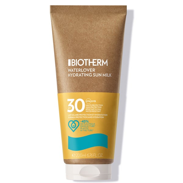 Biotherm Waterlover Hydrating Sun Milk Eco-Conscious Tube 200ml (Varie opzioni)