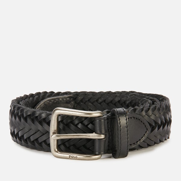 Polo Ralph Lauren Men's Braided Belt - Black