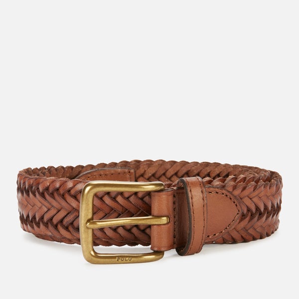 Polo Ralph Lauren Men's Braided Belt - Tan