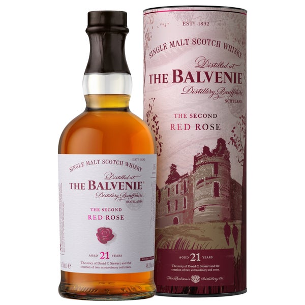 The Balvenie Stories Second Red Rose 21 Year Old Single Malt Scotch Whisky 70cl