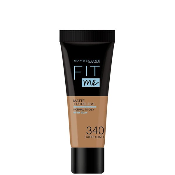 Maybelline New York Fit Me Matte and Poreless Foundation - 340 Cappucino 30ml