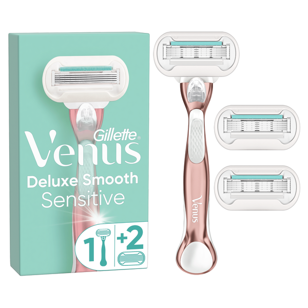 Venus Deluxe Smooth Sensitive Rose Gold Handle