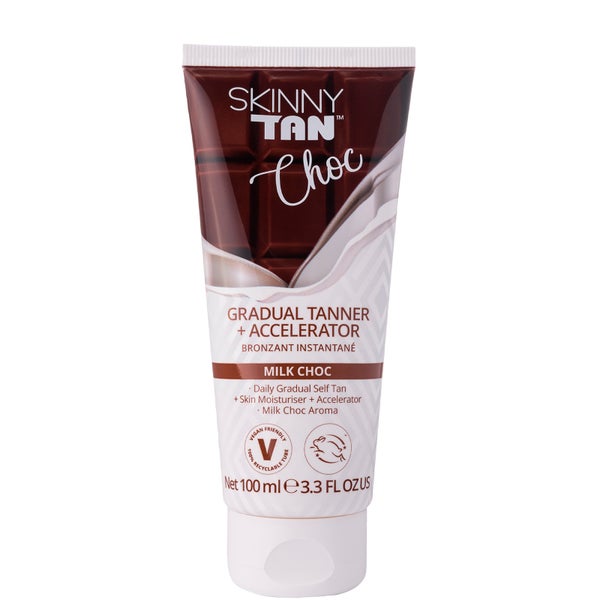Skinny Tan Choc Gradual Tanner and Accelerator -rusketustuote, 100 ml