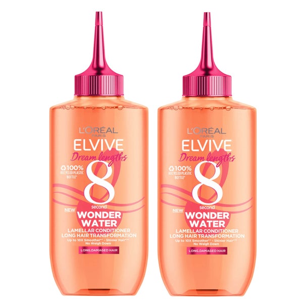 L'Oréal Paris Elvive Dream Lengths Wonder Water 8 Second Hair Treatment 200 ml Duo