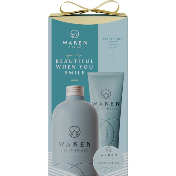 Waken Gift 2 Beautiful When You Smile - Peppermint 850g (Worth £14.50)