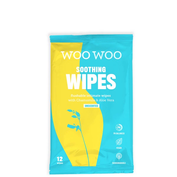 WooWoo Soothe It! Chamomile Intimate Wipes - 12 pack