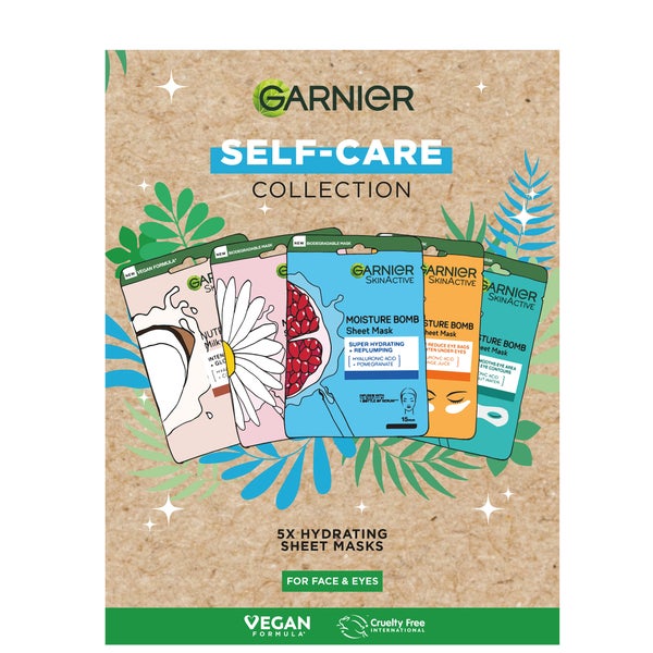 Kolekce pleťových masek Garnier Self-Care Collection