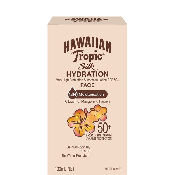 Hawaiian Tropic Silk Hydration Face Lotion SPF50+ 100ml